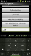 Italian Keyboard Plugin screenshot 1