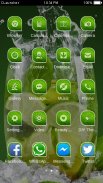 Lime in Glass C Launcher Theme screenshot 1