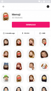 Новые 3D смайлики стикеры - WAStickerApps Emojis screenshot 3