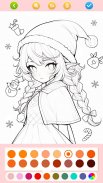 Doll Color: Princess Coloring screenshot 1