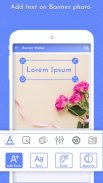 Banner Maker - Create Thumbnails, Posters, Covers screenshot 6