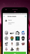 ☠️ Skull Stickers For WhatsApp (WAStickerApps) ☠️ screenshot 3