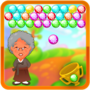 Angry Bubble Shooter Granny Icon