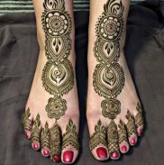 Foot mehndi design screenshot 0