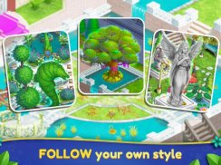 Royal Garden Tales -  Match-3 Dekorasi Taman screenshot 3