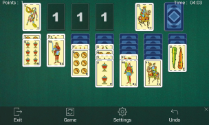 Solitarios de cartas (con la baraja española) screenshot 1