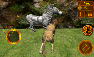 Echt Lion Simulator 3D screenshot 1