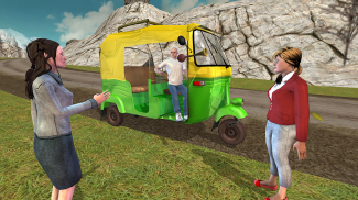 Tuk Tuk Auto Rickshaw Games 3D screenshot 1