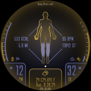 Body Scanner Watch Face screenshot 12