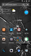 Crack Glass APUS Launcher theme screenshot 2