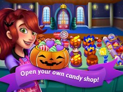 Halloween Candy Shop Food Game screenshot 2