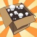 Mushroom Growing Kit Simulator - White Button Icon