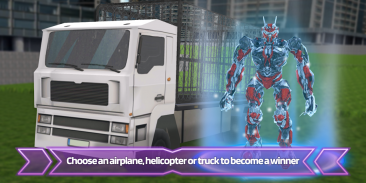 Robot Transport: Drive Truck & Airplane Simulator screenshot 3
