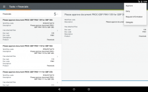 Unit4 Financials Tasks screenshot 11