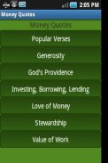 Money Quotes from Bible Verses screenshot 1