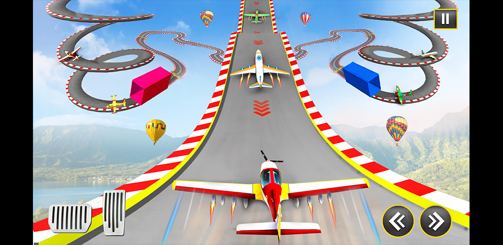 Plane Stunt Racing Plane Games - APK Download for Android