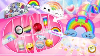 Rainbow Slime Kit – DIY Fluffy Slime screenshot 1