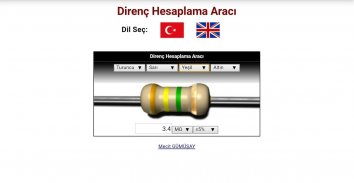 Direnç Okuma Hesaplama screenshot 3