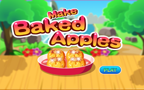 التفاح المخبوزة العاب طبخ screenshot 2