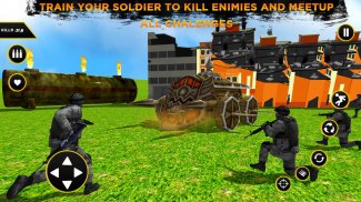 Firing Squad Battle Strike Battleground Firing screenshot 2