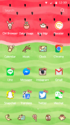 Watermelon CM theme for Huawei screenshot 2