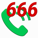 Drücken Sie 666 joke call Icon