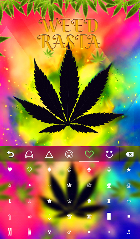 weed keyboard for android