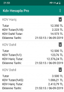 KDV Hesapla Pro screenshot 4