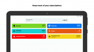 Tilla - subscriptions manager screenshot 5