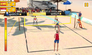 Pallavolo in spiaggia 3D screenshot 4