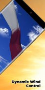 Qatar Flag Live Wallpaper screenshot 5