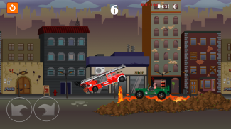 Infernal fire truck screenshot 2
