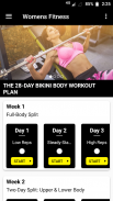 Women's Fitness : 28-DAY BIKINI BODY WORKOUT PLAN screenshot 6