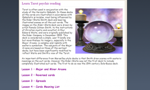Tarot Reading Course screenshot 2
