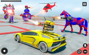 Car Robot Transform Game 2021 - Horse Robot Games screenshot 0