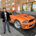 Driving School Car Parking 3D Icon