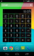 Widget multicolor Calculadora screenshot 1