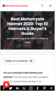 Motorcycle Helmet App screenshot 7