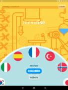 Learn Languages with Memrise screenshot 1