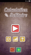 Calculation Solitaire screenshot 0