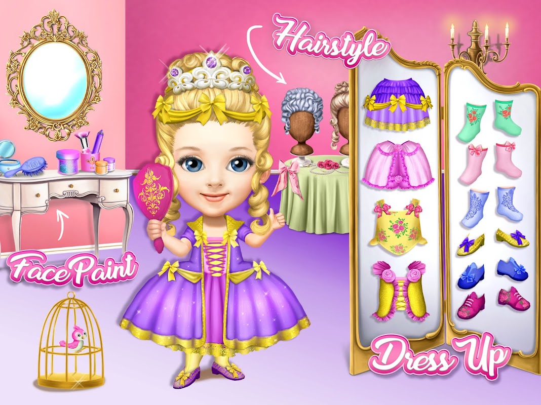 Pretty Little Princess - Dress Up, Hair & Makeup - Загрузить APK для  Android | Aptoide