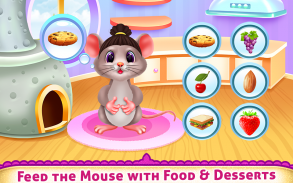 Cute Mouse Caring And Dressup screenshot 2