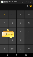 Kalkulator (berbicara) Audio screenshot 2