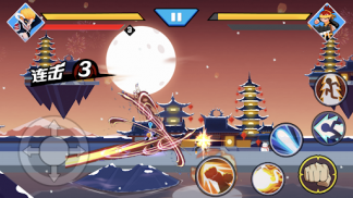 Stickman Ninja Warriors Fight screenshot 0