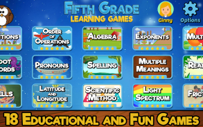 Fifth Grade Learning Games screenshot 1