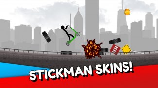 Stickman Fly Damagerator screenshot 1