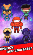 Super Robot Big Hero 6 Jump to Hitter The Monster Kids Games screenshot 2