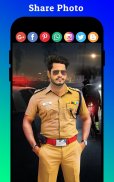 Men police suit photo editor screenshot 9