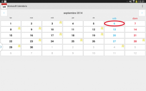 Moniusoft Calendario screenshot 8