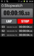 Stopwatch screenshot 2